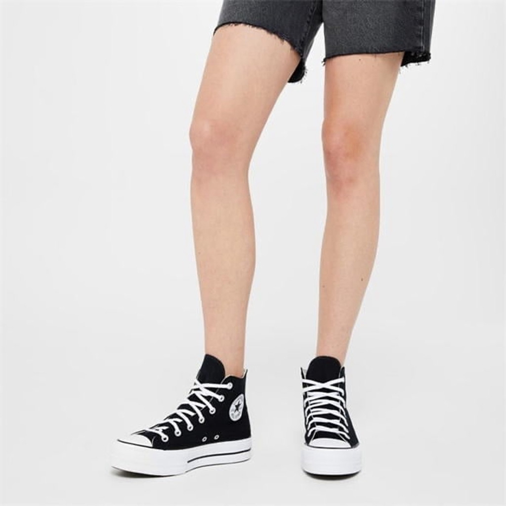 Converse Lifestyle All Star Platform High Top Trainers Sneakers